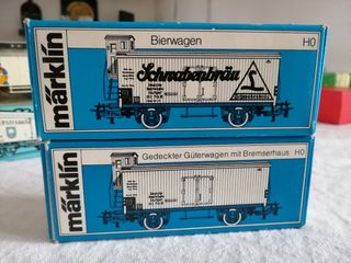 Vagoni ferroviari Marklin scala Ho