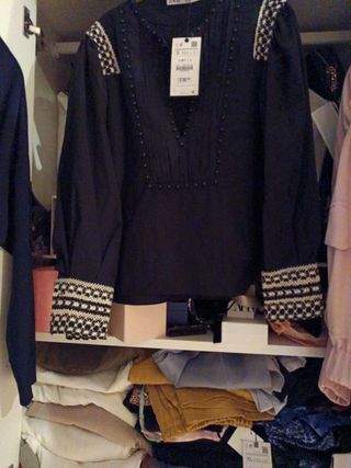 Blusa zara talla SM