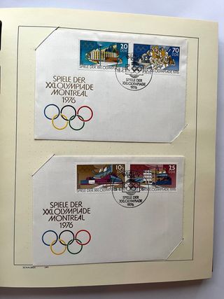 Álbum Sobres DDR Cuña Berlin