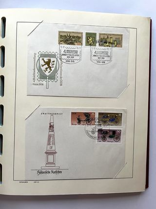 Álbum Sobres DDR Cuña Berlin