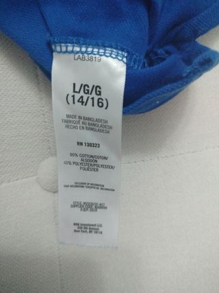 Polo niño Náutica 14/16 años