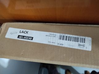 MESA DE CENTRO LACK DE IKEA SIN DESPRECINTAR