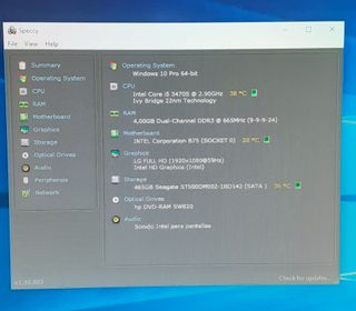 PC Intel i5 3470S a 2.90GHz
