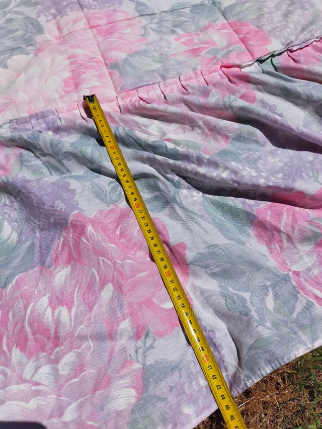 Lote dos colchas edredones iguales 80 x  2,15