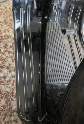 Guias suelo y alfombrilla central vespa px