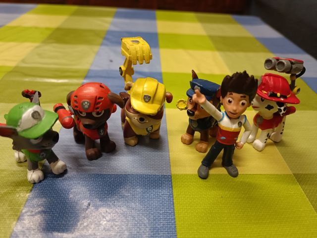 Lote figuras la patrulla canina