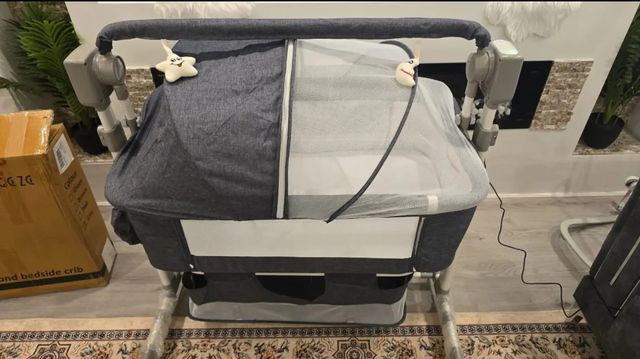 👶Berço portátil com mosquiteiro (Novo)