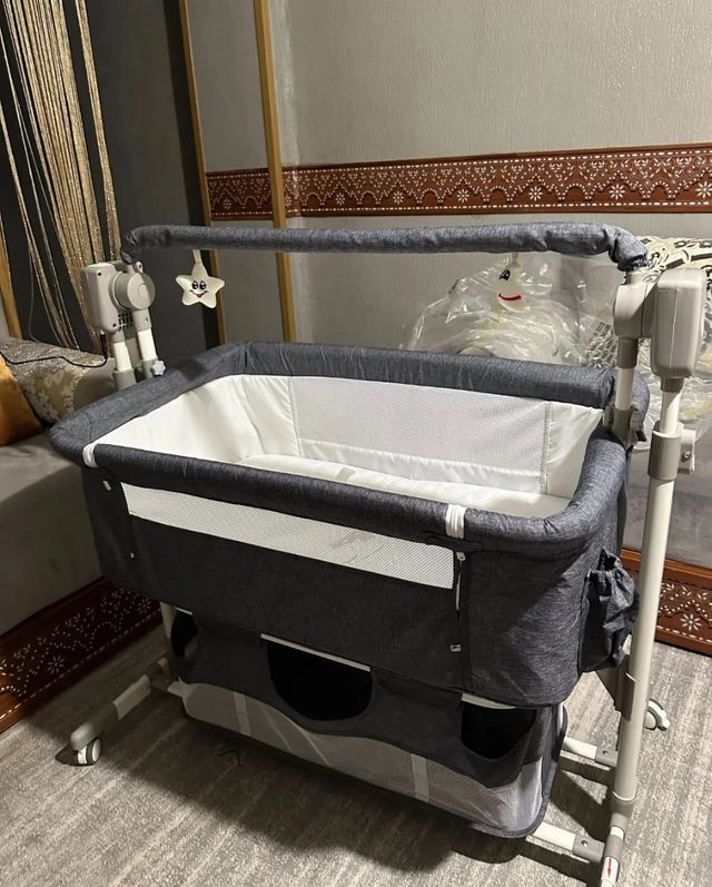 👶Berço portátil com mosquiteiro (Novo)