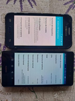 Samsung Galaxy J1 Ace y Huawei Ale-L23