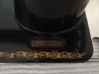 Maquina de coser Singer 1924