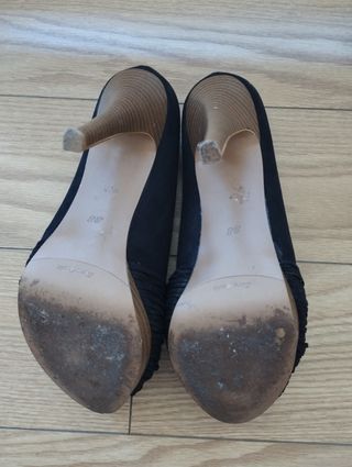 Zapatos tacón negros