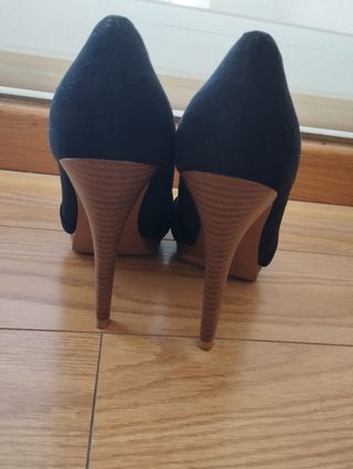 Zapatos tacón negros