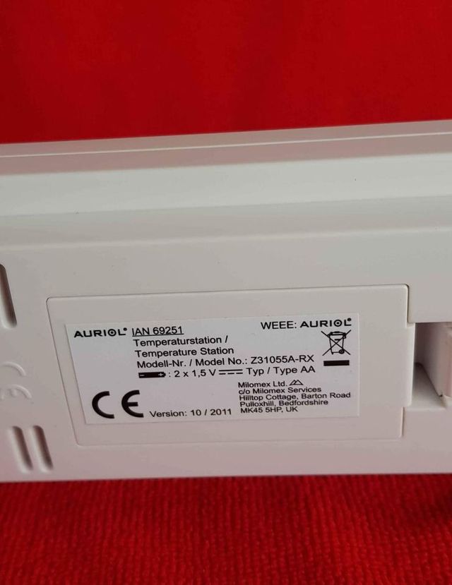 Estación de temperatura Auriol