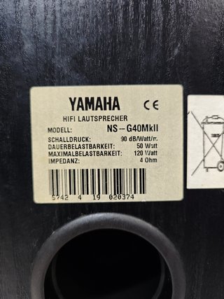 Yamaha altavoces NS-G40Mk2