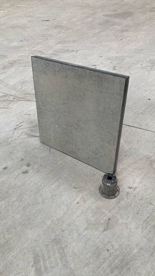 Suelo técnico 260 m2 con soportes