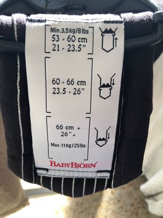 Mochila porteo babybjorn