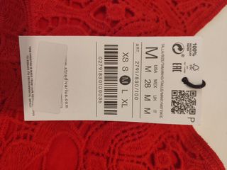 Top rojo Stradivarius M