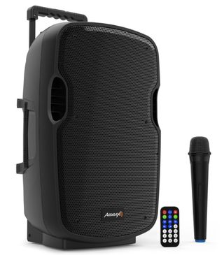 Altavoz Activo PA 10 c/ Bateria, Ruedas, Micrófono