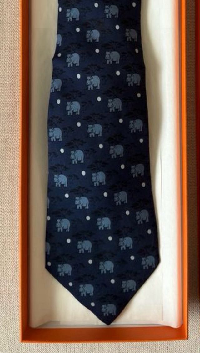 Corbata Hermes animales