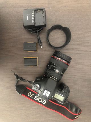Canon 7D + objetivo 24-105mm 1:4 L IS USM