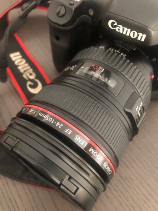 Canon 7D + objetivo 24-105mm 1:4 L IS USM