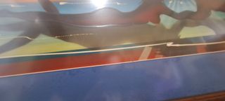 Cuadro de pareja vintage muy grande