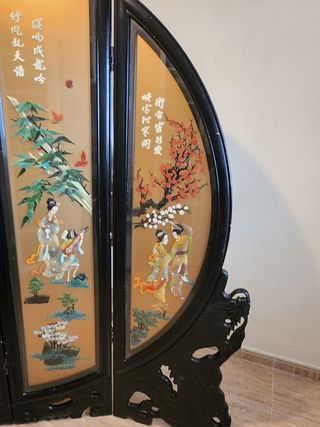 Biombo chino 4 paneles