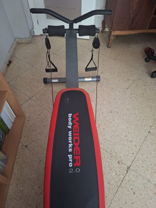 Banco de musculación  Weider body works pro 2.0