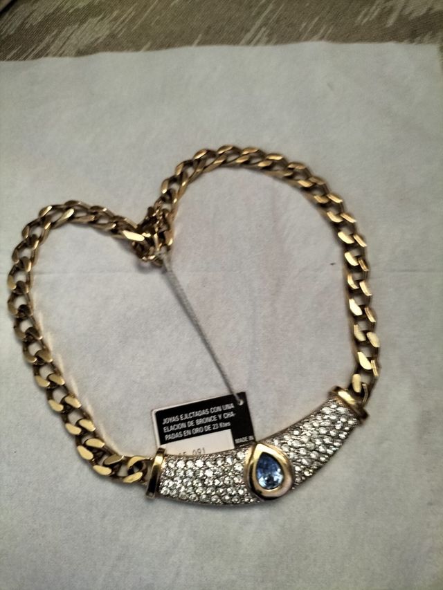 Espectuliar gargantia Joya  de lujo antigua