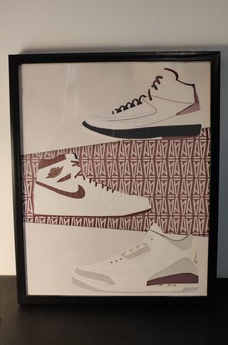 Jordan À ma maniere x 3 fan art