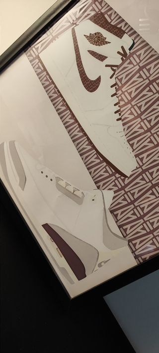 Jordan À ma maniere x 3 fan art