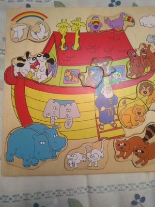 Puzzle de madera juguete 
