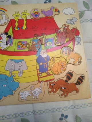 Puzzle de madera juguete 