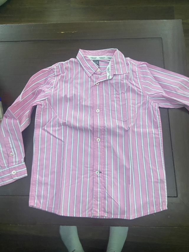 2 camisas de zara manga larga talla 5/6