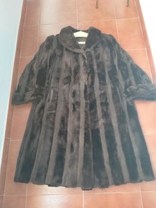 Abrigo de piel