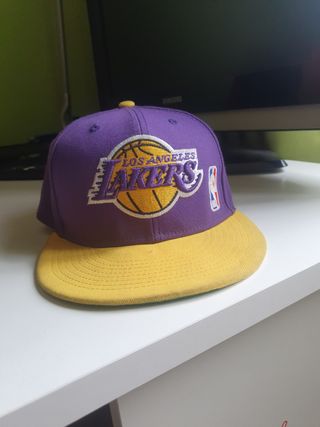 Gorra New Era Lakers plana