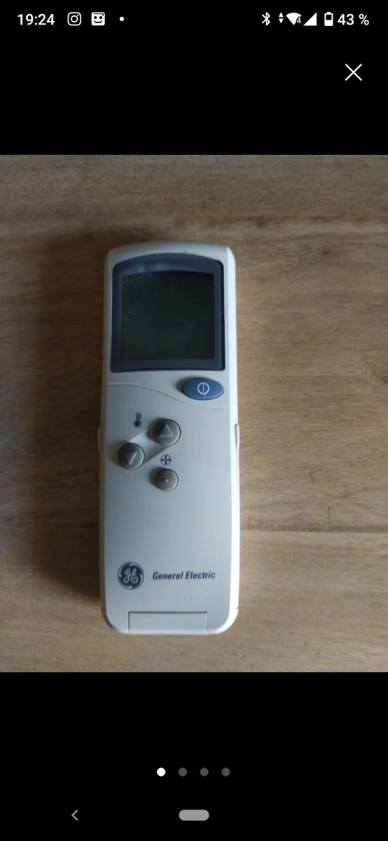 Mando aire acondicionado General Electricista.