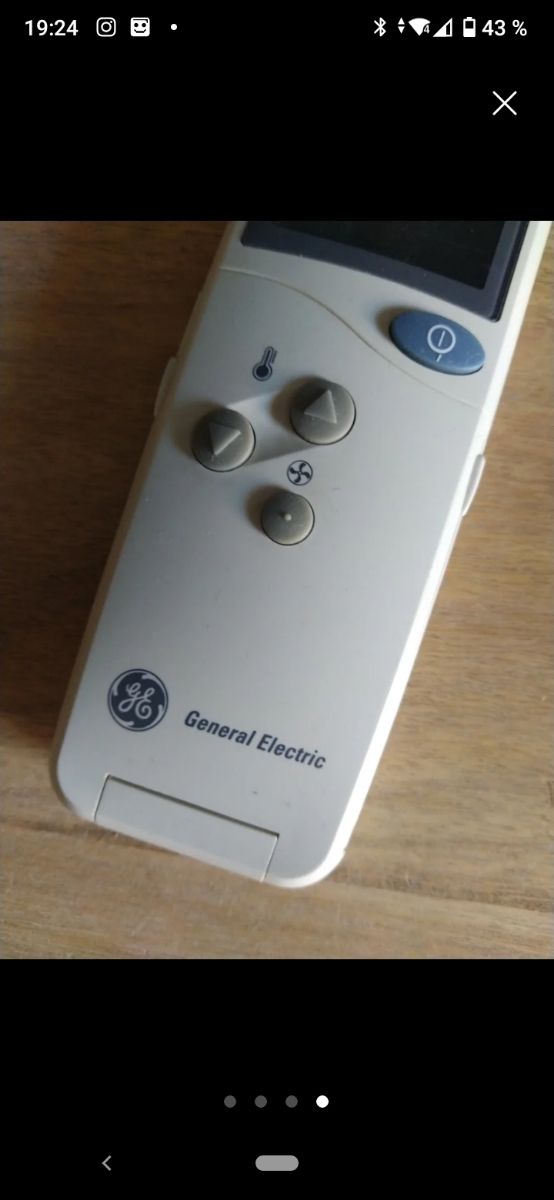 Mando aire acondicionado General Electricista.