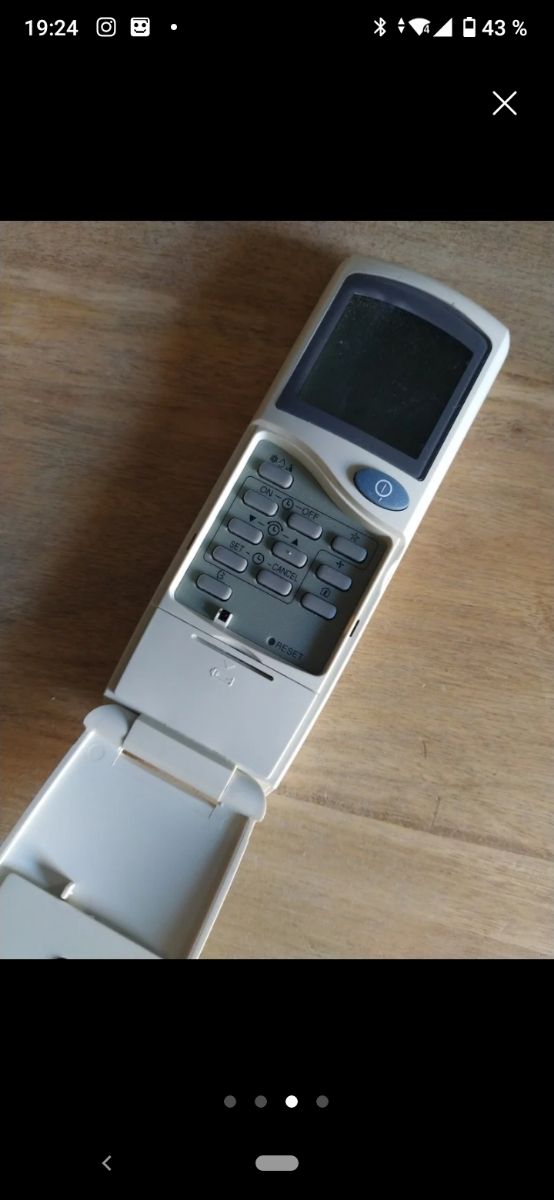 Mando aire acondicionado General Electricista.