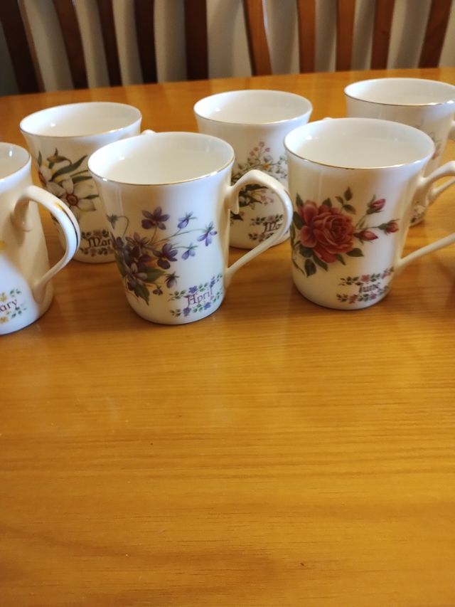 Tazas porcelana para desayuno