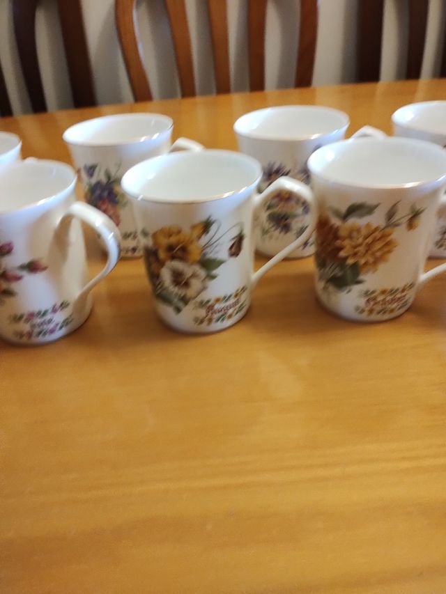 Tazas porcelana para desayuno