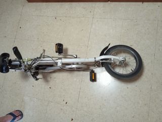 Bicicleta plegable de bastón 