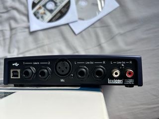 Interfaz de audio tarjeta de sonido lexicon alpha