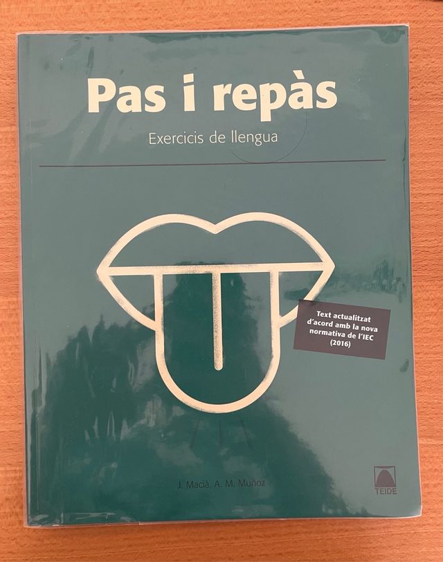 Llibre de Català, Pas i Repàs, 1° Barxillerat