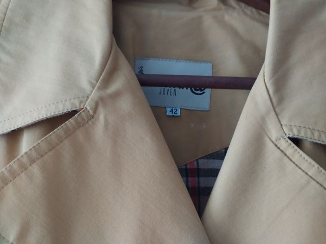 Gabardina de verano.Formula  joven