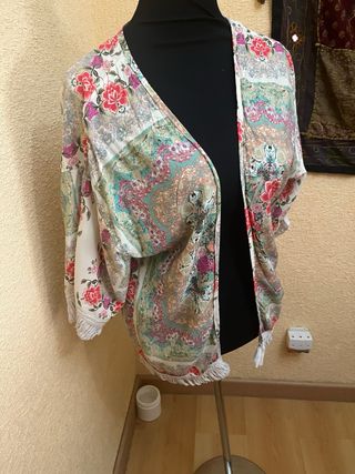 Chaqueta tipo kimono