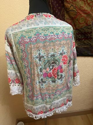 Chaqueta tipo kimono
