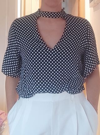 Blusa de lunares