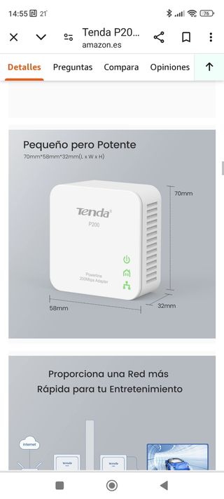 RECEPTOR WIFI (APTADOR DE LÍNEA ELÉCTRICA) 