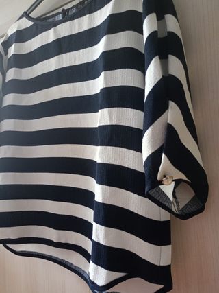 Camisa vestir mujer a rayas